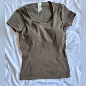 Oner Active Women's Short Sleeve Top - Taupe